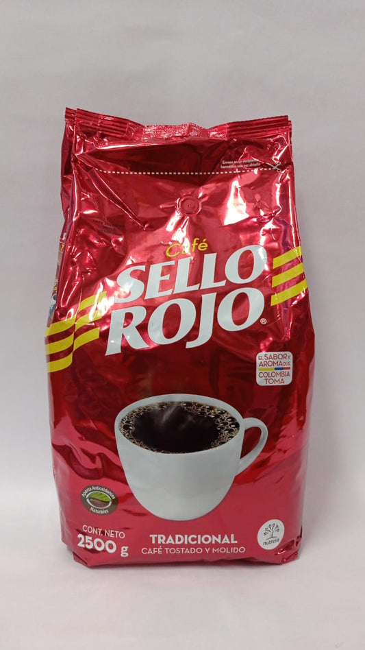CAFE SELLO ROJO X 2500 G