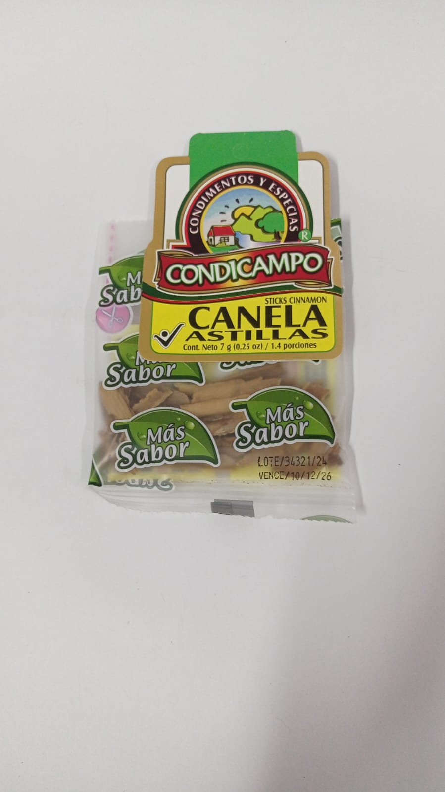 CANELA ASTILLA CONDI X 7 G