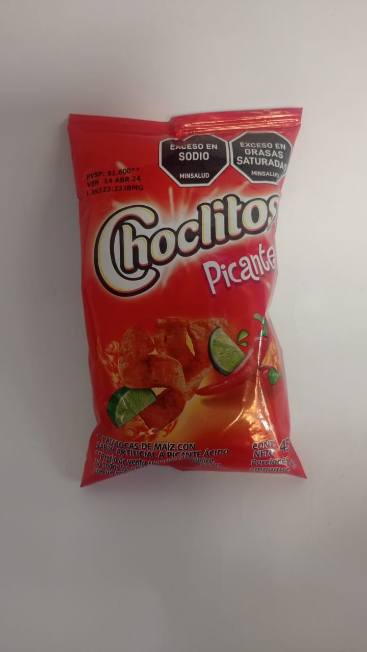 CHOCLITOS PICANTES X 50G