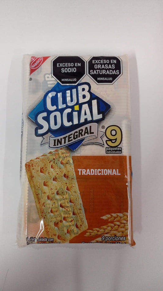 GALLETA CLUB SOCIAL INTEGRAL